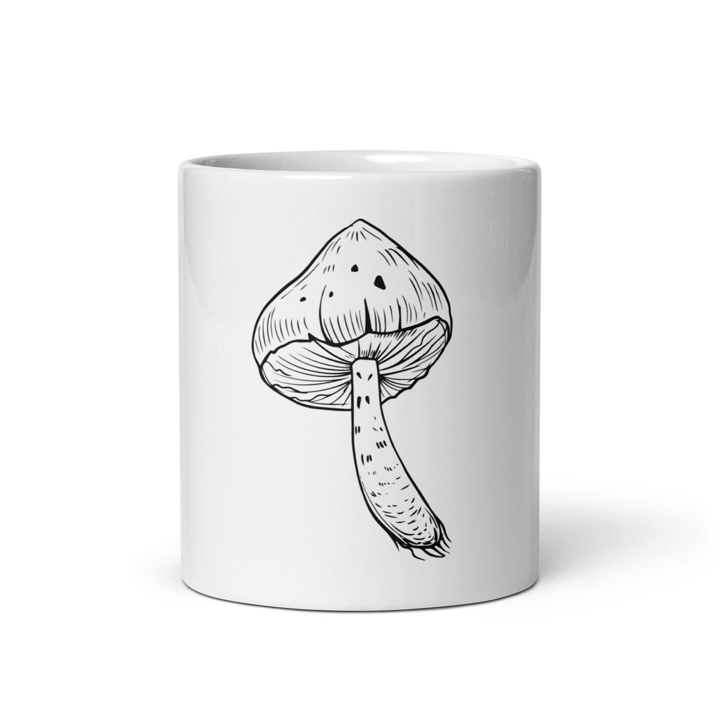 White Shroom Mug