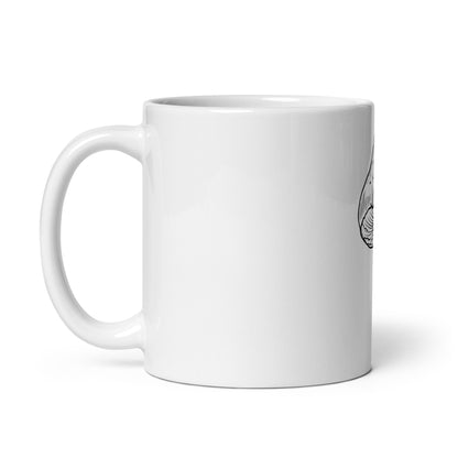 White Shroom Mug